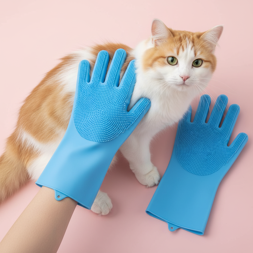 粉色背景猫咪